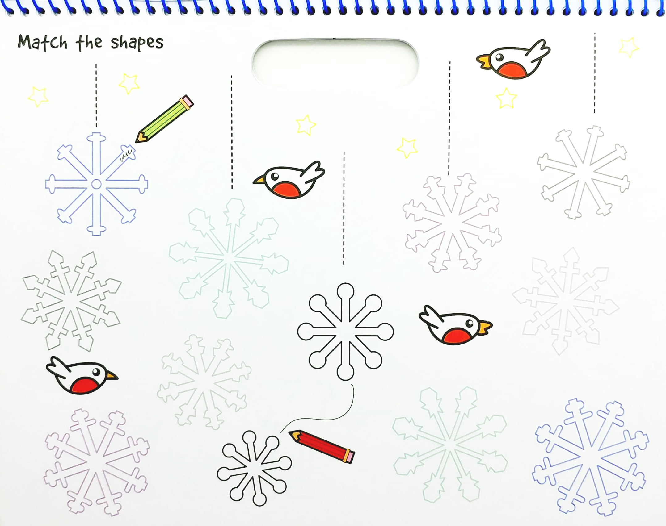 large doodle book - my big snowflake - Ảnh 4
