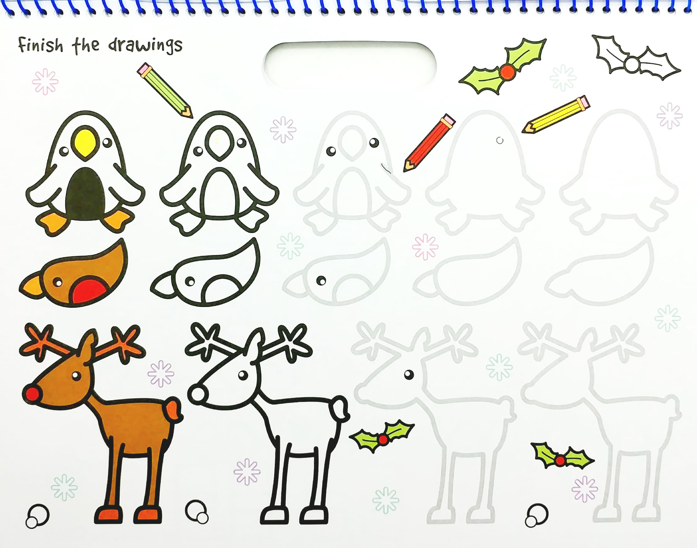 large doodle book - my big snowflake - Ảnh 5