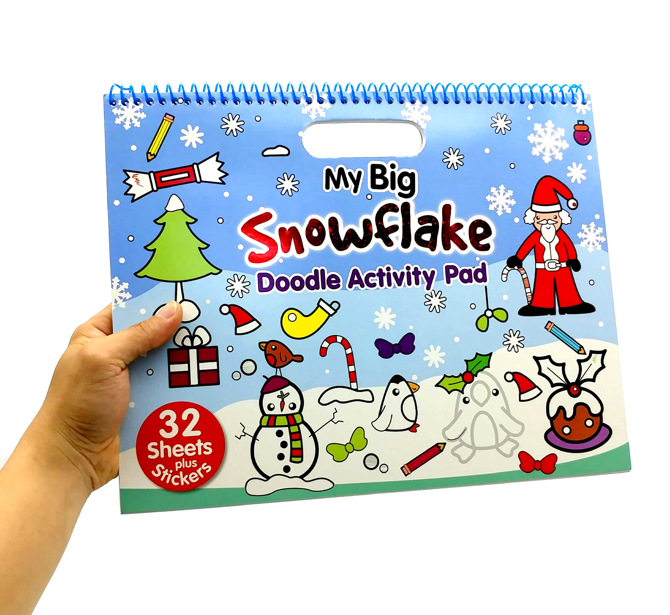 large doodle book - my big snowflake - Ảnh 7