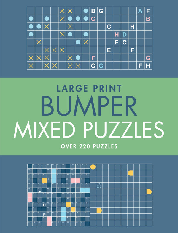 large print bumper puzzle book - mixed puzzles - Ảnh 2