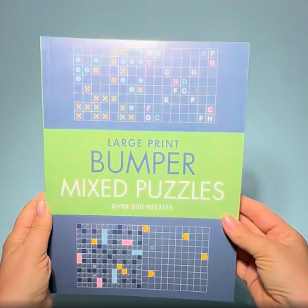 large print bumper puzzle book - mixed puzzles - Ảnh 6