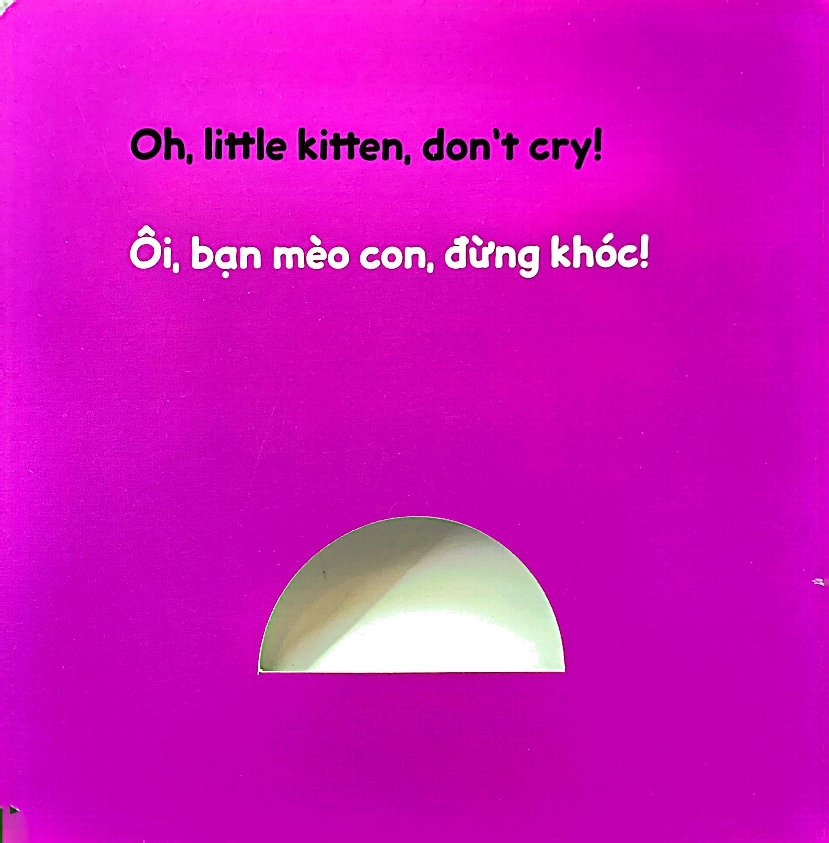 lật giở song ngữ - đừng khóc nhé - bìa cứng - Ảnh 3