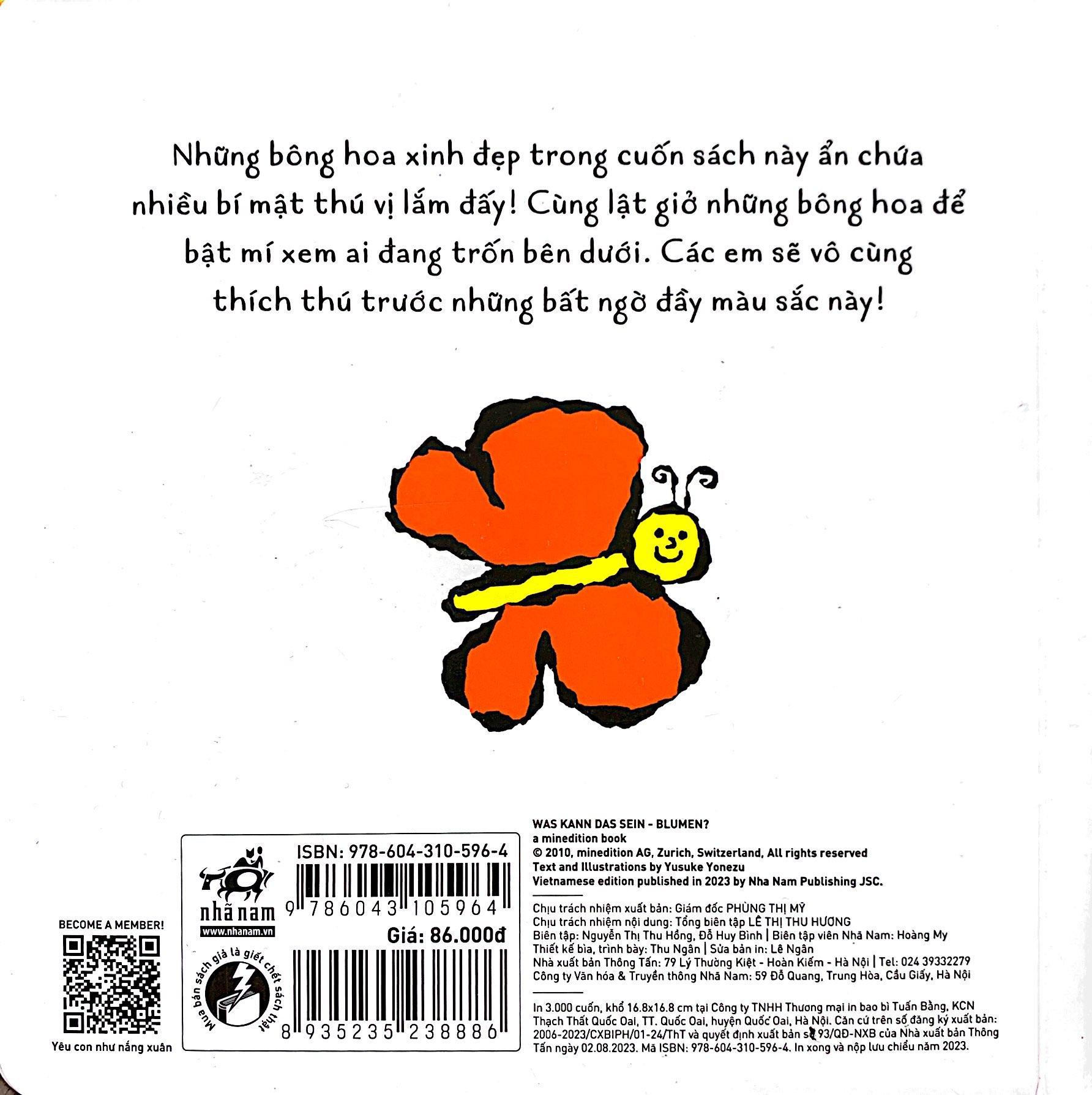 lật giở song ngữ - hoa gì thế - bìa cứng - Ảnh 9