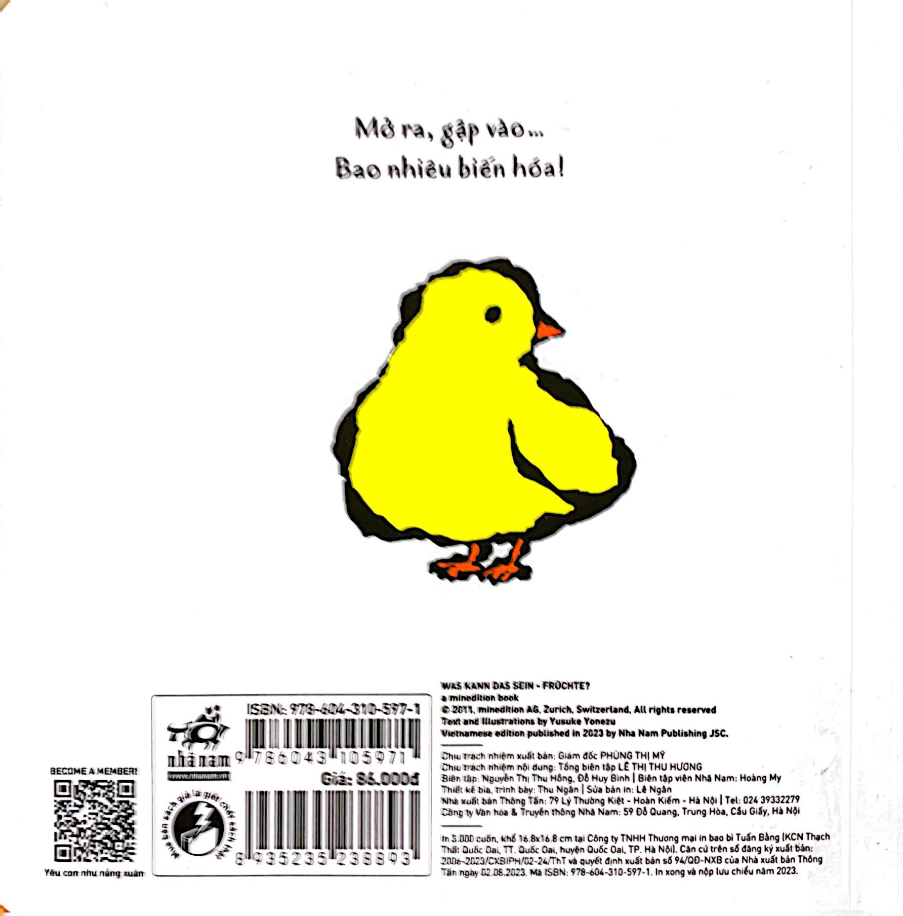 lật giở song ngữ - quả gì đây - bìa cứng - Ảnh 8