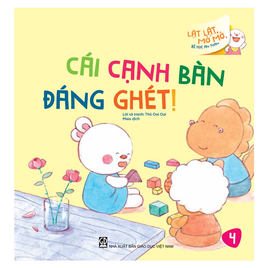 lật lật, mở mở, bé học an toàn - cái cạnh bàn đáng ghét - Ảnh 2