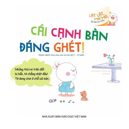 lật lật, mở mở, bé học an toàn - cái cạnh bàn đáng ghét - Ảnh 3