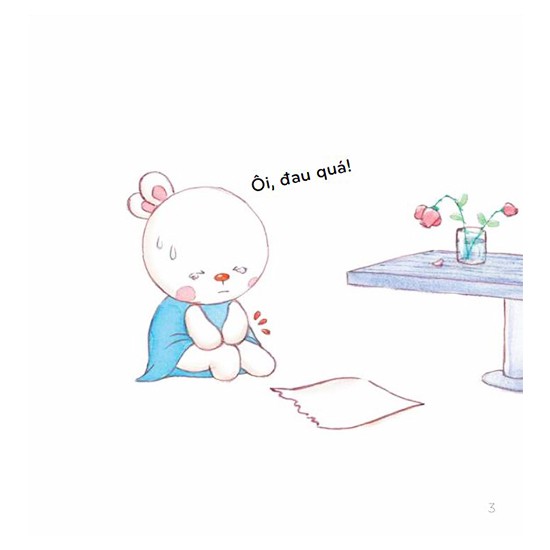 lật lật, mở mở, bé học an toàn - cái cạnh bàn đáng ghét - Ảnh 5