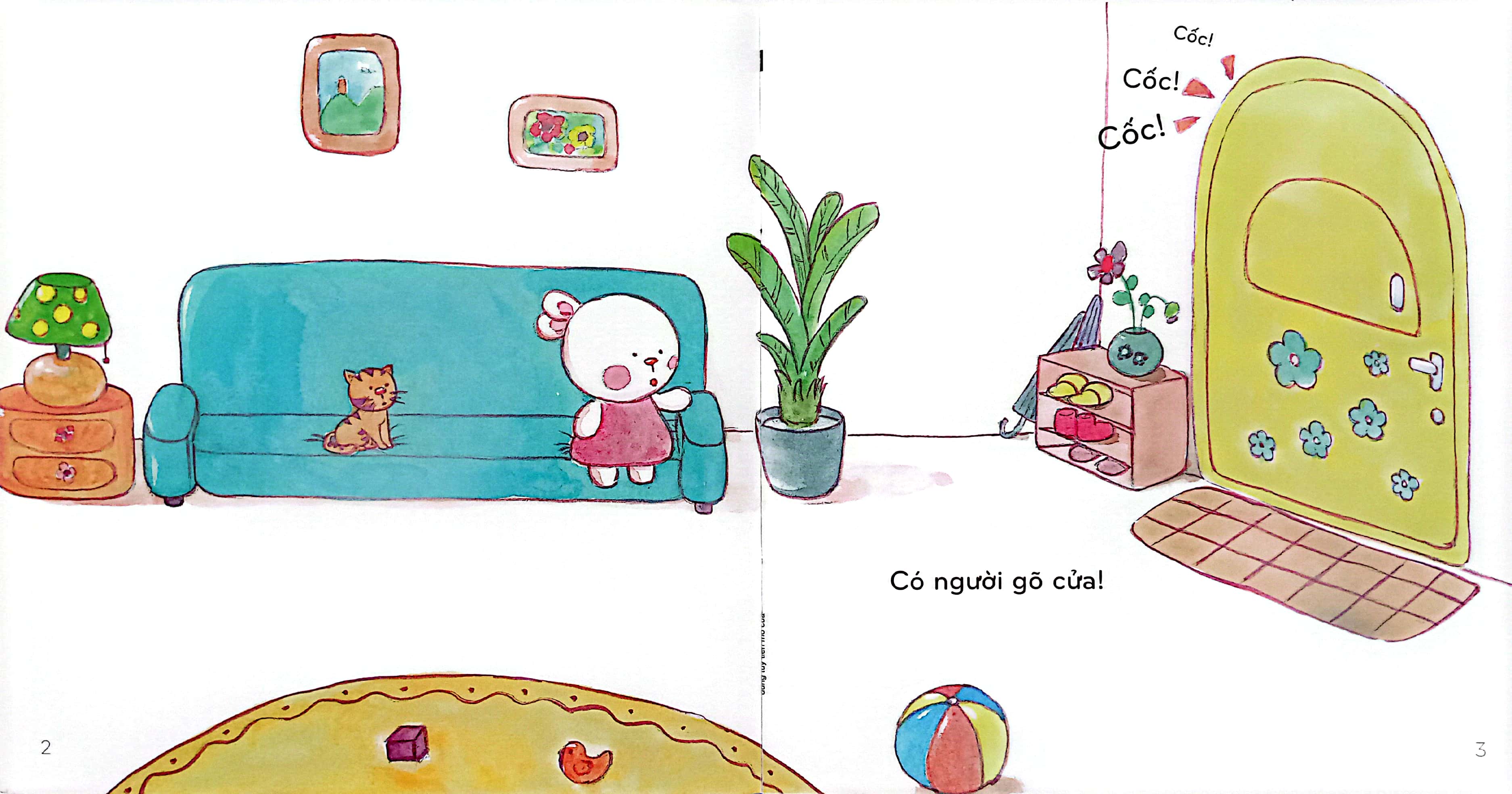 lật lật, mở mở, bé học an toàn - đừng tùy tiện mở cửa - Ảnh 3