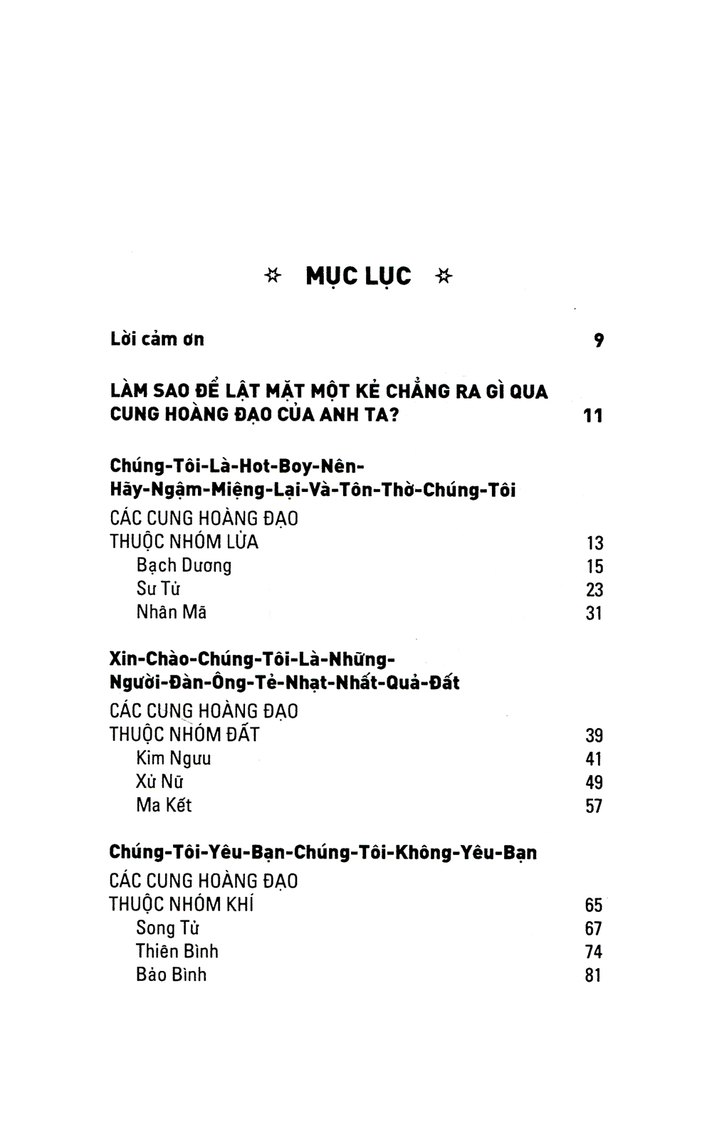 lật mặt đàn ông qua cung hoàng đạo - Ảnh 3