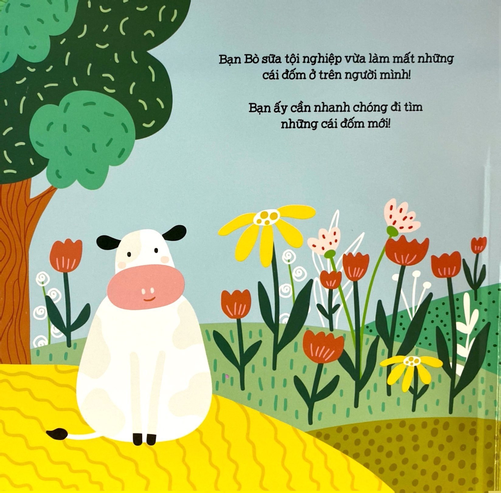 lật mở thật vui - những câu chuyện về sự chia sẻ - cái đốm của tớ đâu rồi? - bìa cứng - Ảnh 3