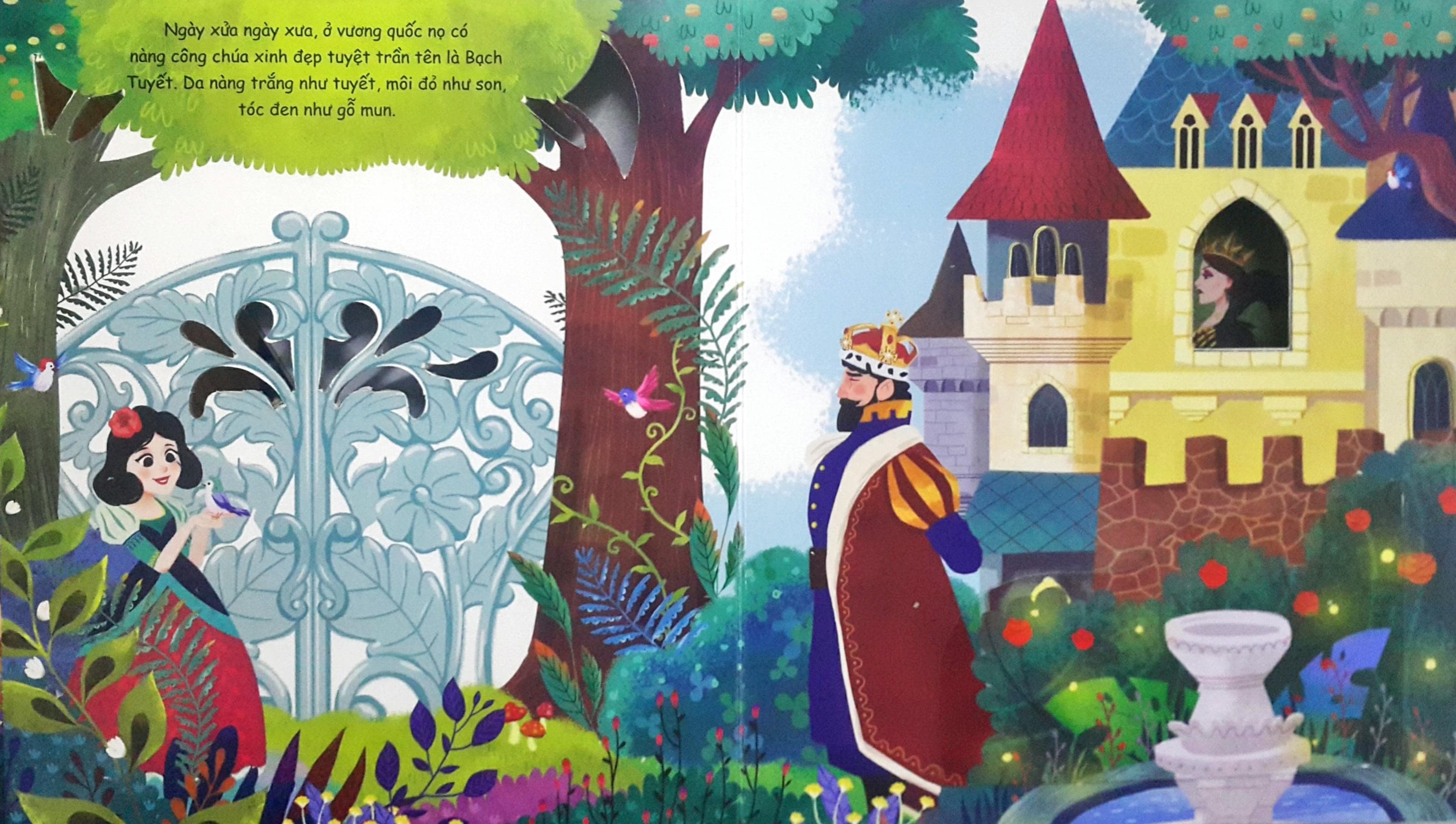 lật mở xuyên thấu - bí mật phía sau trang sách - nàng bạch tuyết - Ảnh 3