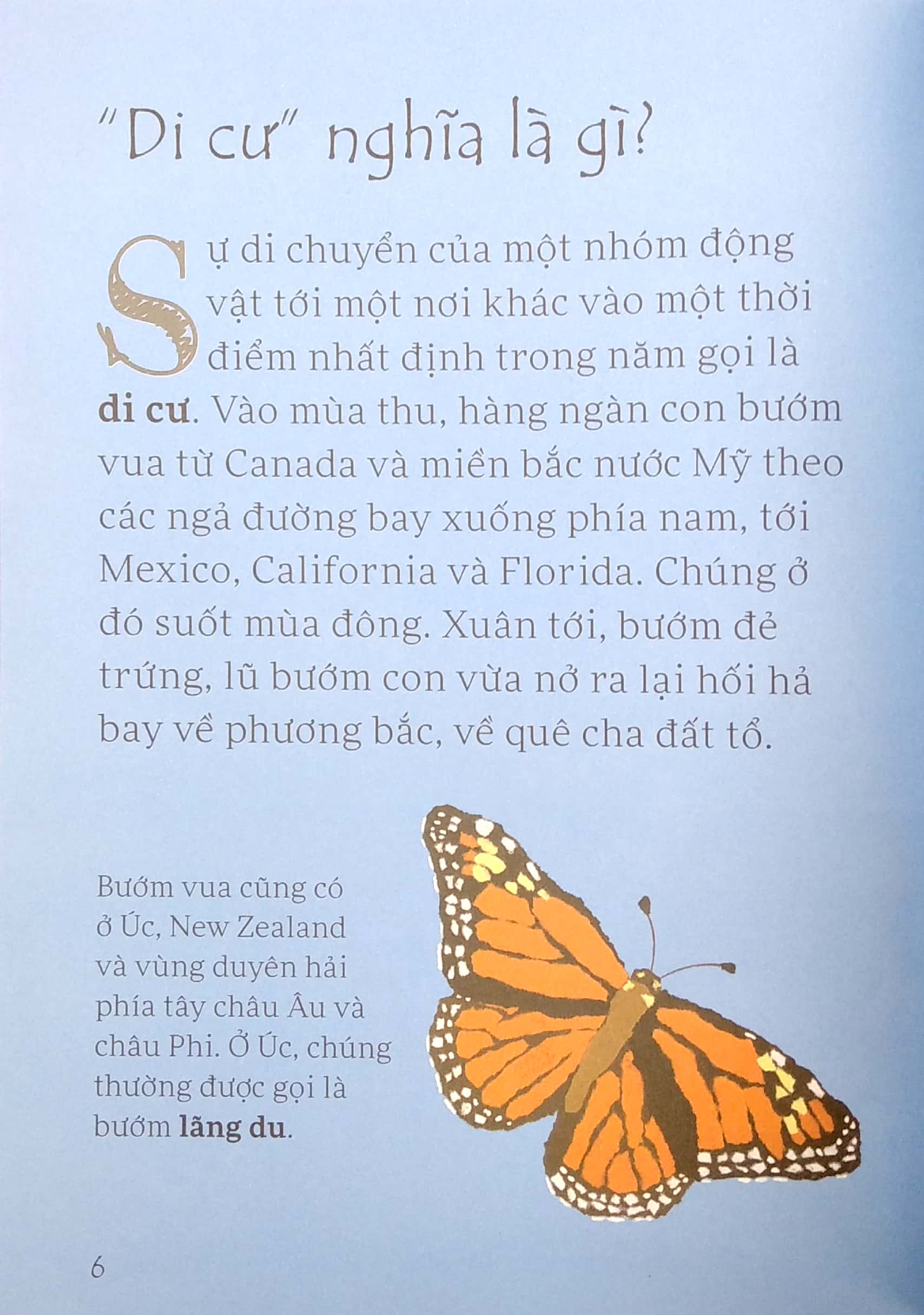 lâu đài khoa học của em - tại sao bướm vua lại di cư? - Ảnh 6