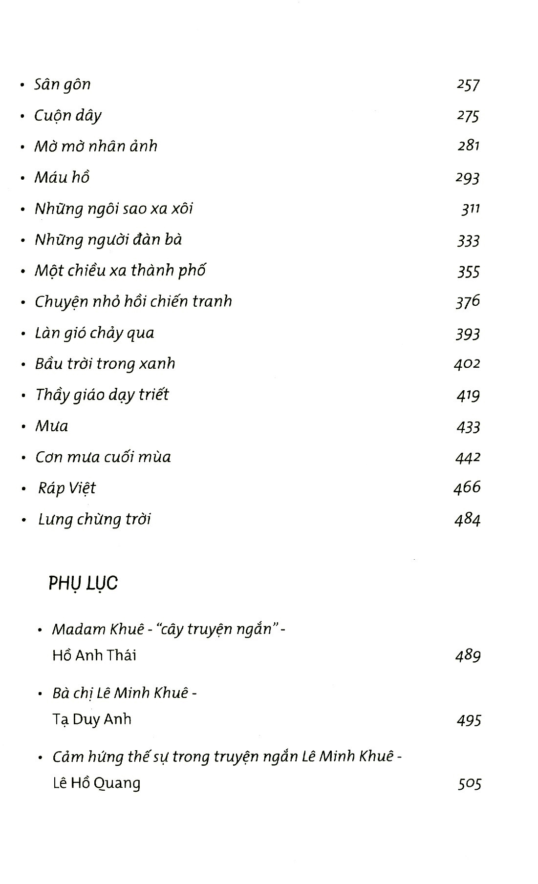 lê minh khuê - tuyển tập truyện ngắn - Ảnh 4