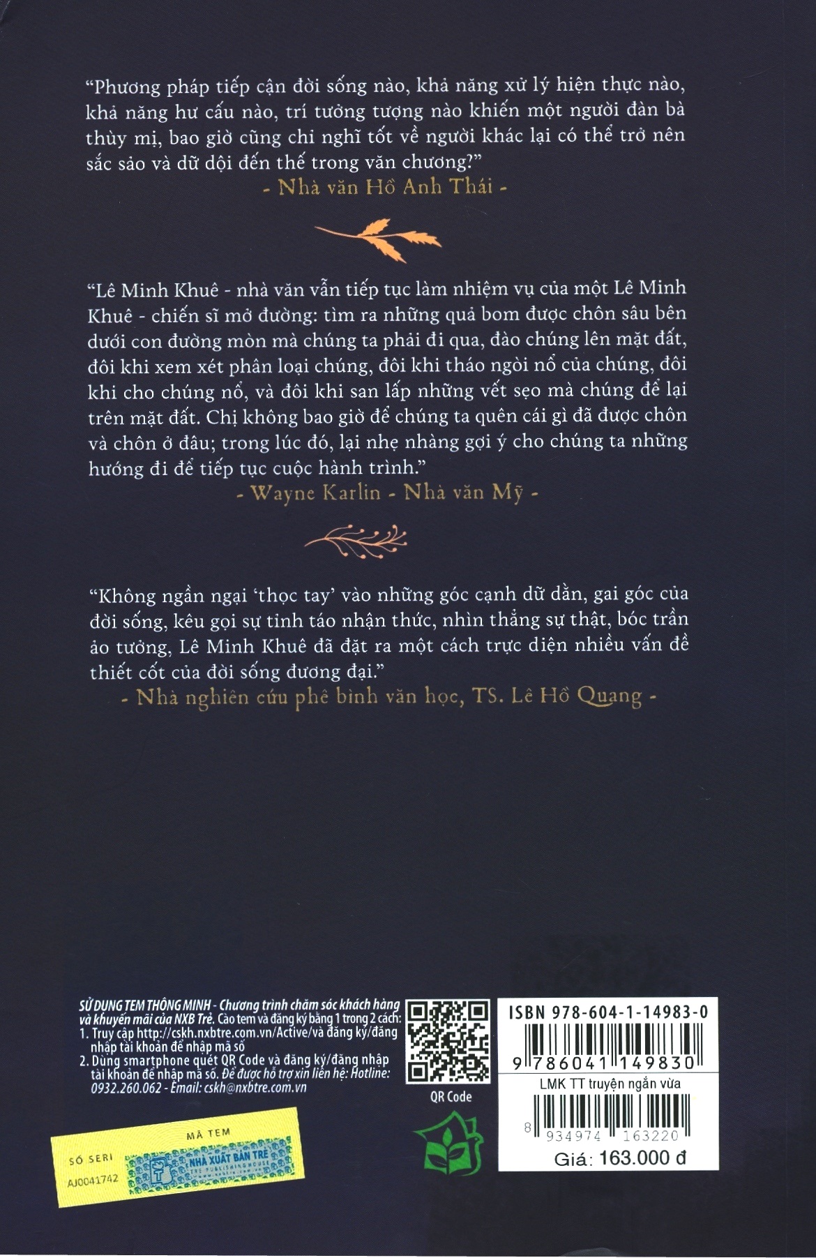 lê minh khuê - tuyển tập truyện ngắn và vừa - Ảnh 8