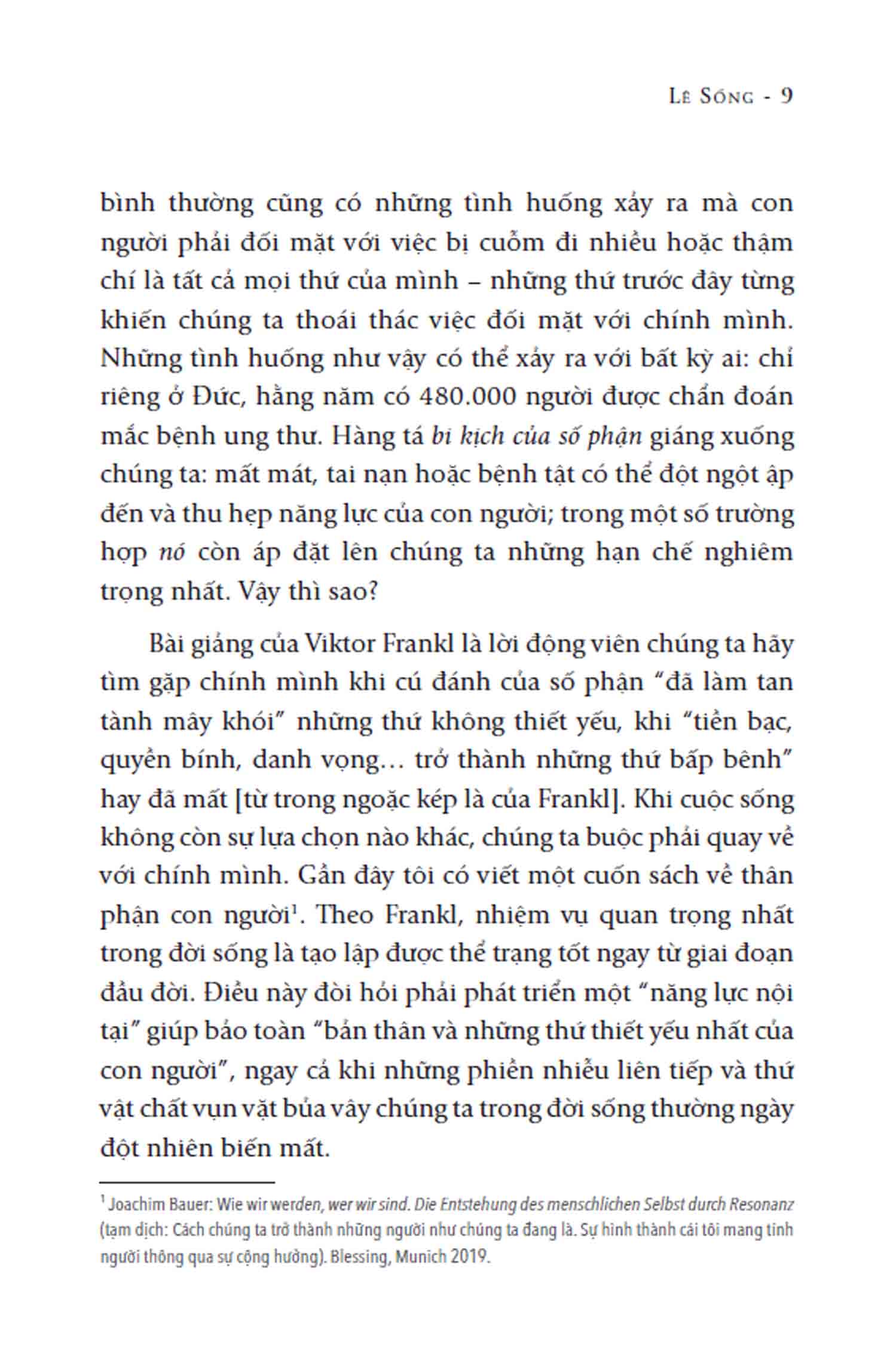 lẽ sống - yes to life in spite of everything - Ảnh 5