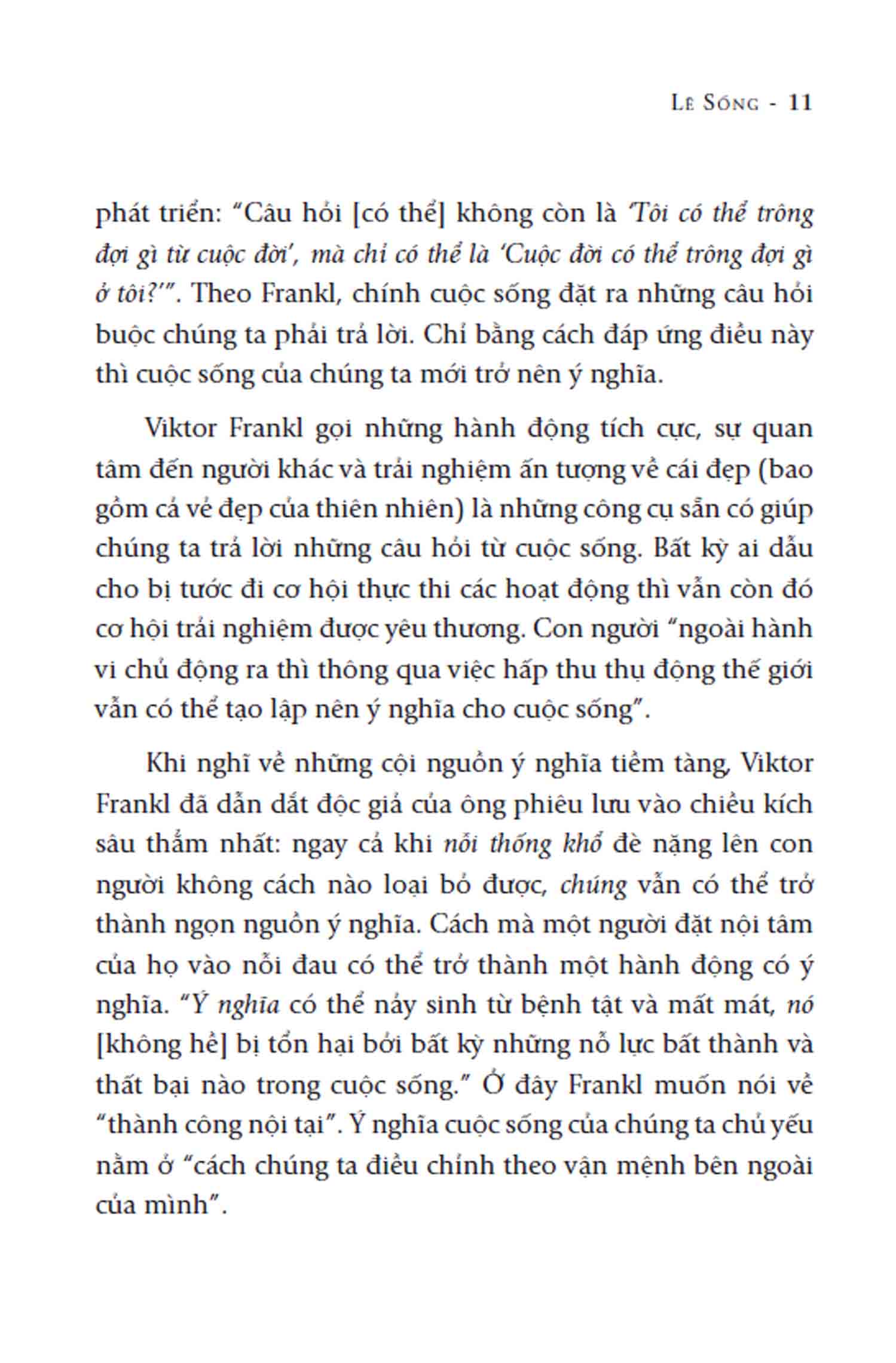 lẽ sống - yes to life in spite of everything - Ảnh 7