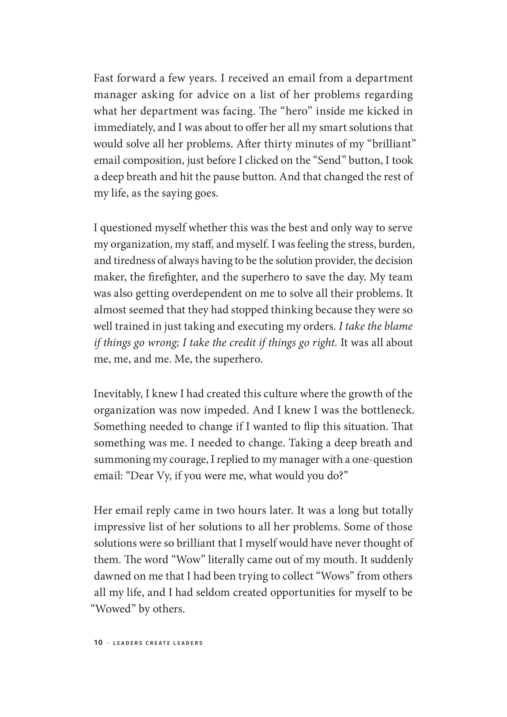 Leaders Create Leaders - Bring Out The Best In Others, By Bringing Out The Best In You - Bìa Cứng - Ảnh 5