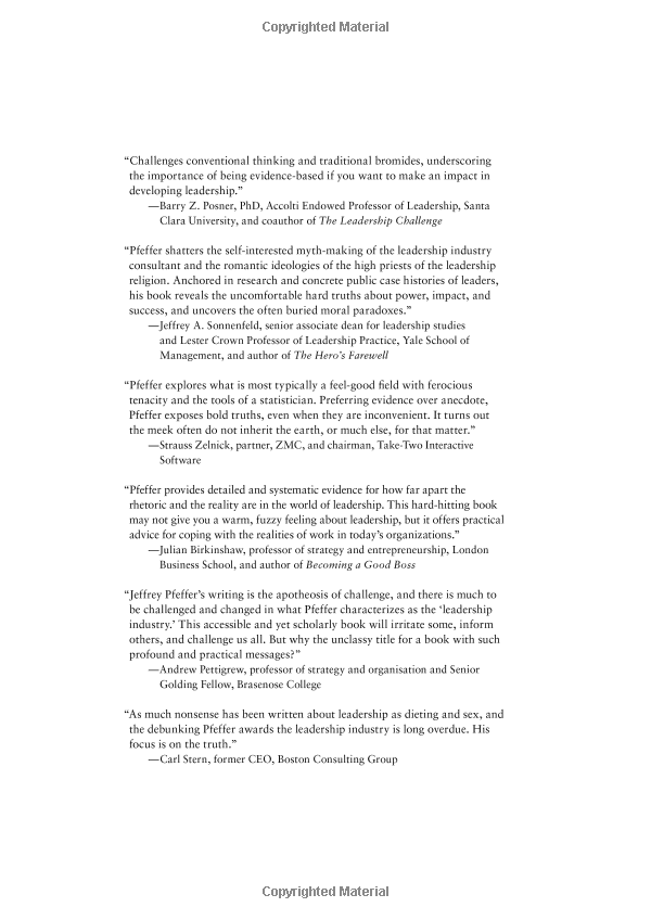 leadership bs : fixing workplaces and careers one truth at a time - Ảnh 2