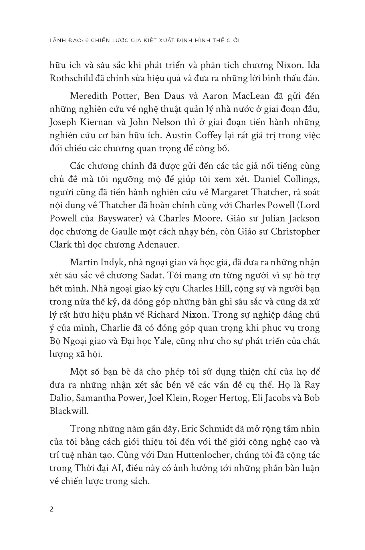 leadership - lãnh đạo - 6 chiến lược gia kiệt xuất định hình thế giới - bìa cứng - Ảnh 13