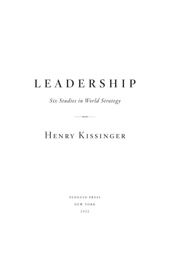 Leadership - Six Studies In World Strategy - Ảnh 4