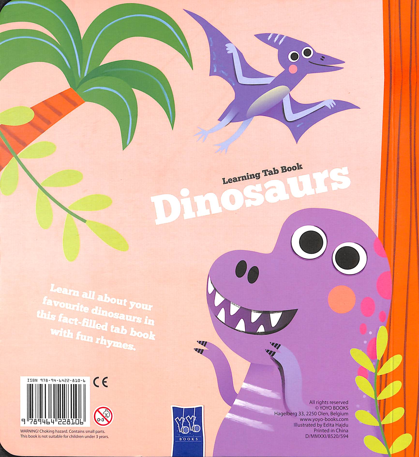learning tab book: dinosaurs - Ảnh 8