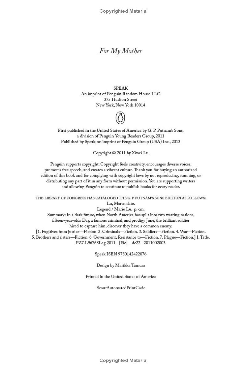 legend. by marie lu - Ảnh 5