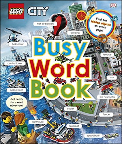 lego city busy word book - Ảnh 2