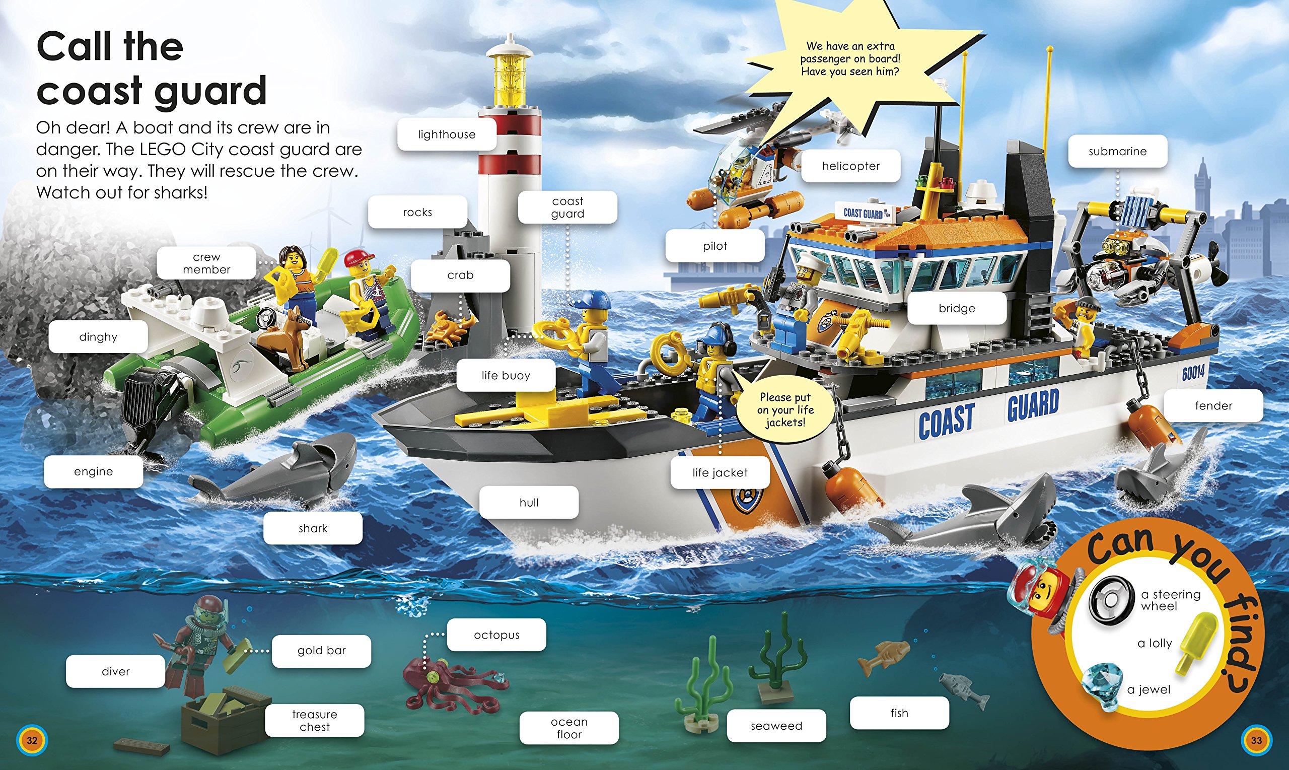 lego city busy word book - Ảnh 7