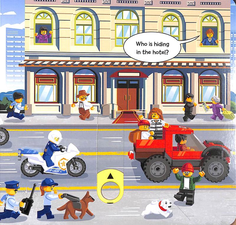 lego® city. police patrol: a push, pull and slide book - Ảnh 6