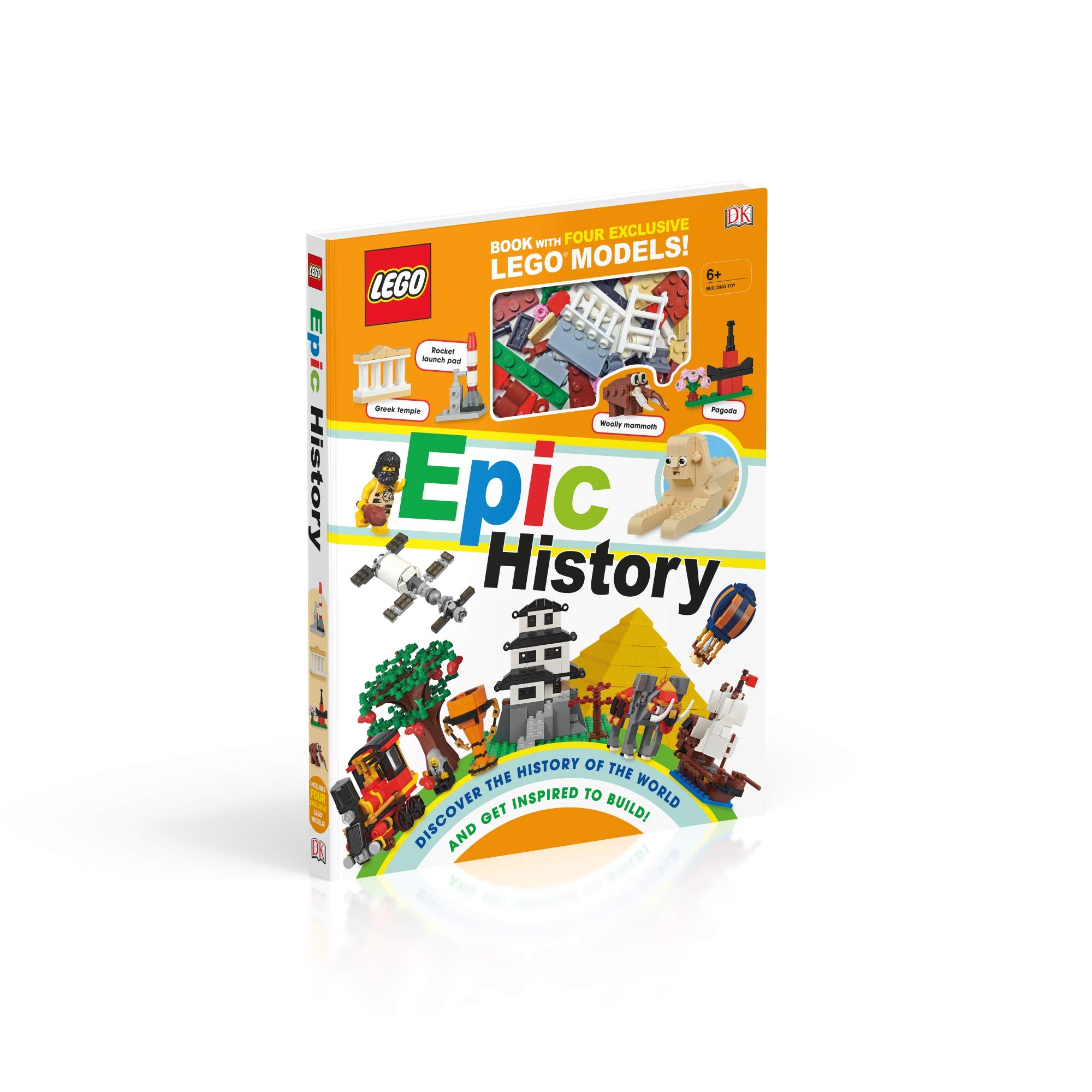 lego epic history: includes four exclusive lego mini models (lego book & toy) - Ảnh 13
