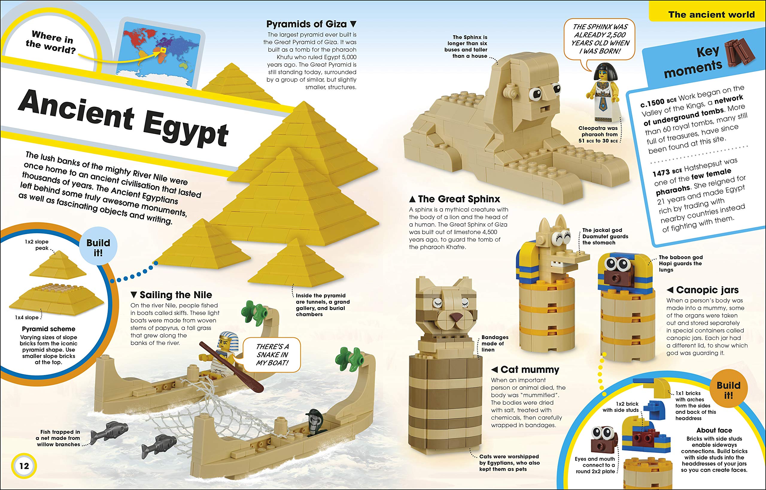 lego epic history: includes four exclusive lego mini models (lego book & toy) - Ảnh 4