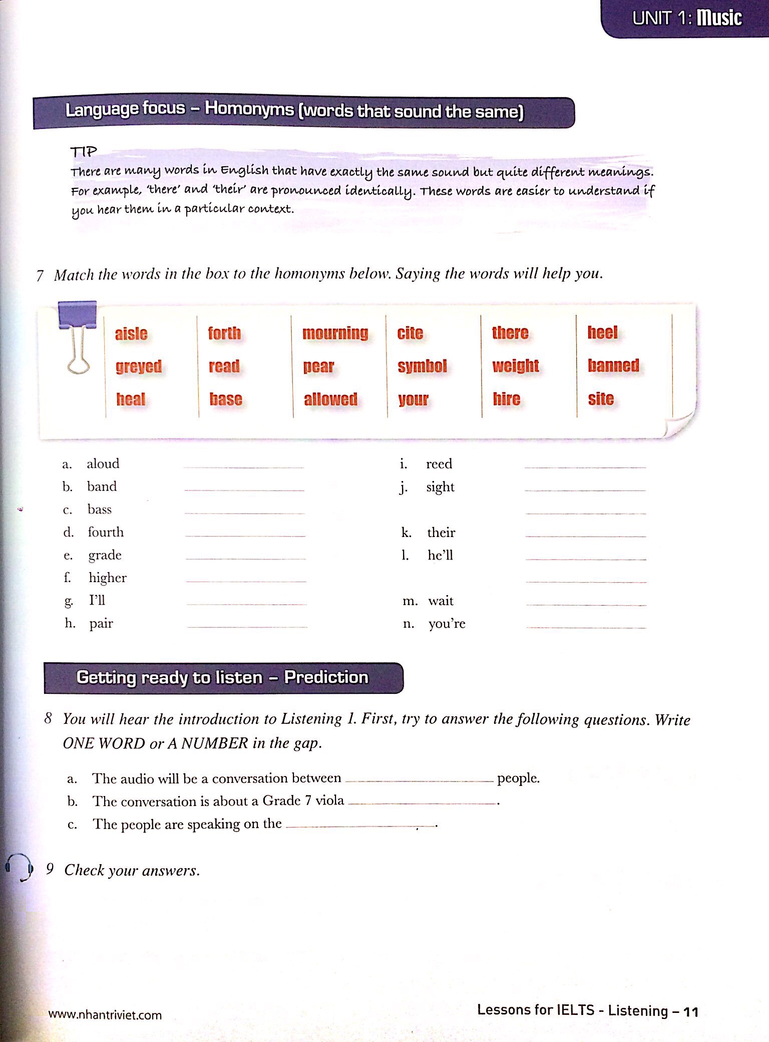 lessons for elts - litening (tái bản, kèm cd) - Ảnh 9