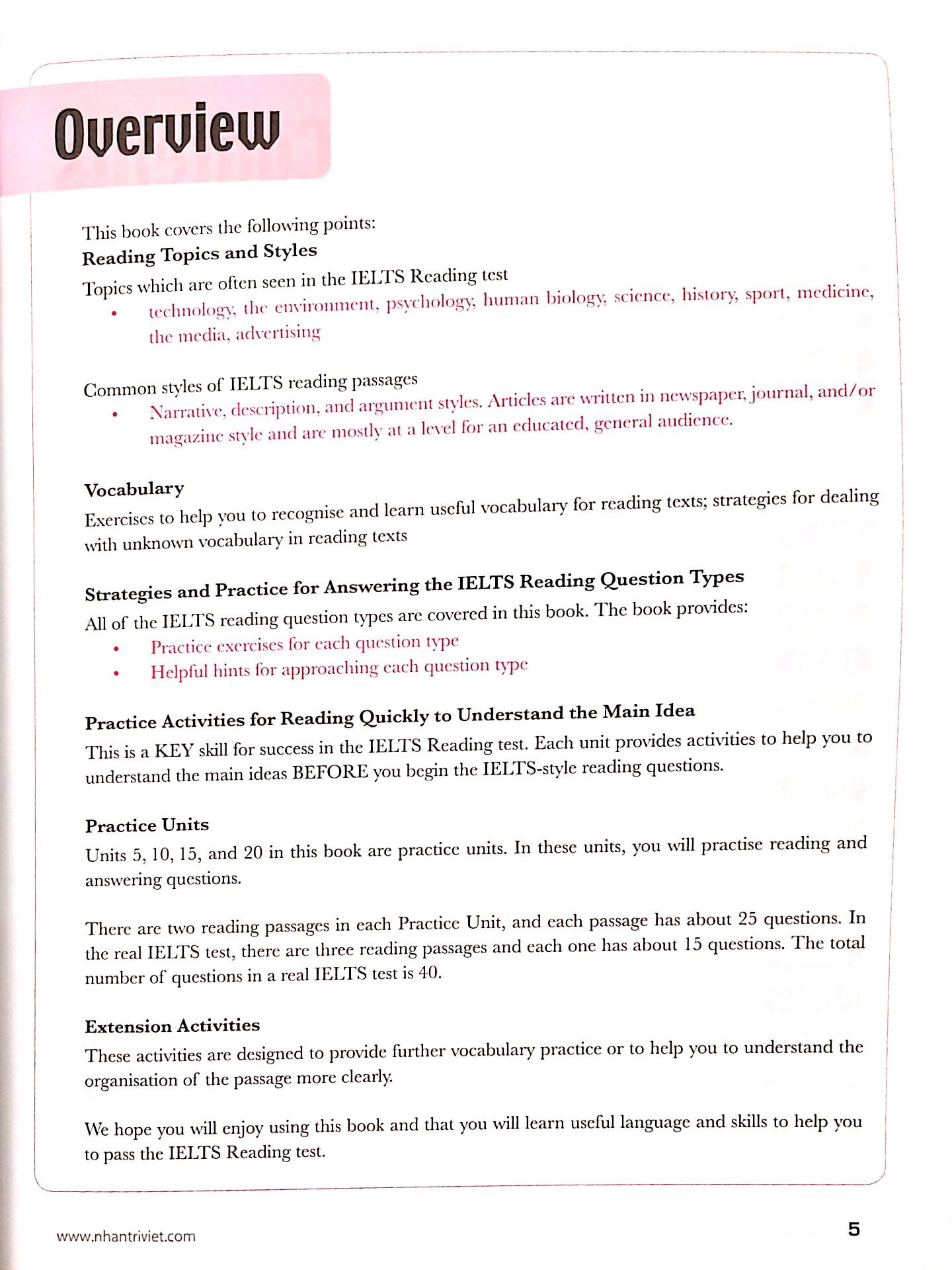 lessons for ielts reading (tái bản 2023) - Ảnh 4