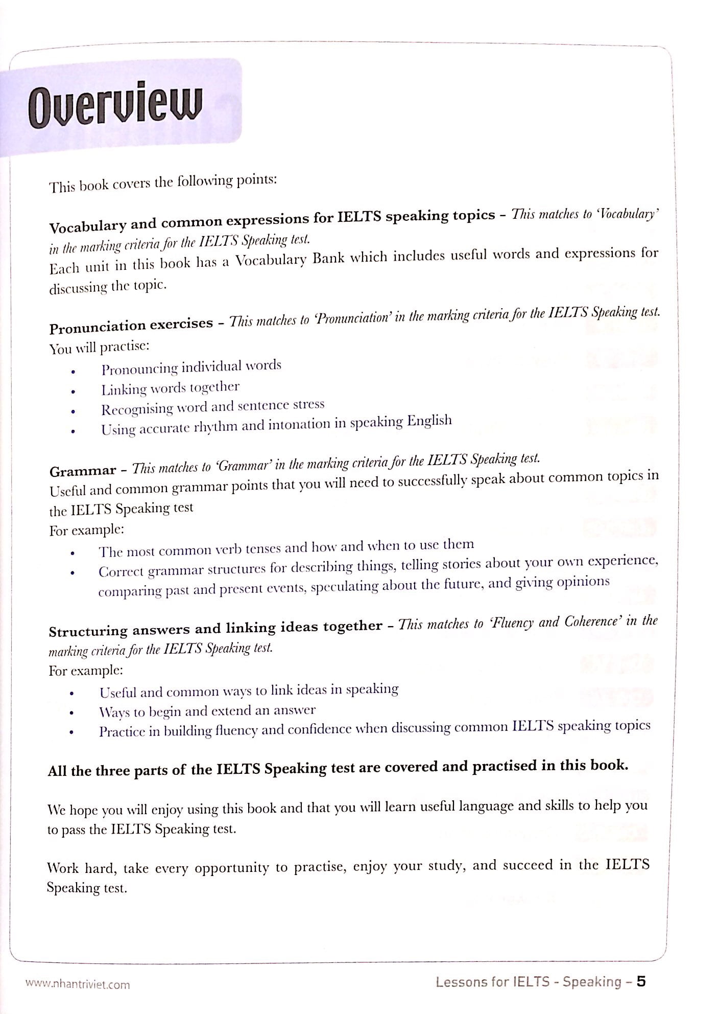 lessons for ielts - speaking - Ảnh 4