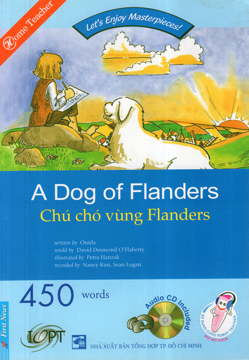 let's enjoy masterpieces - a dog of flanders - chú chó vùng flanders + cd - Ảnh 2