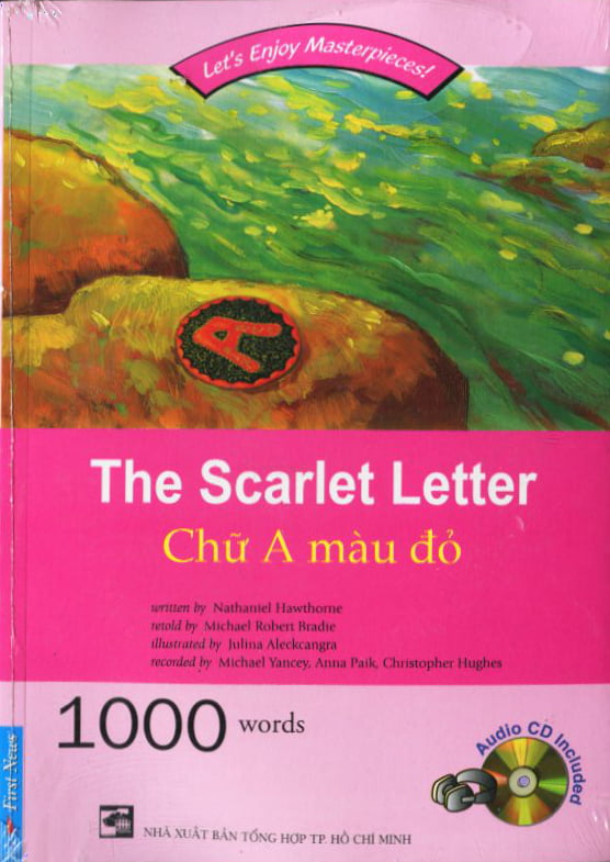 let's enjoy masterpieces - the scarlet letter - chữ a màu đỏ + cd - Ảnh 2