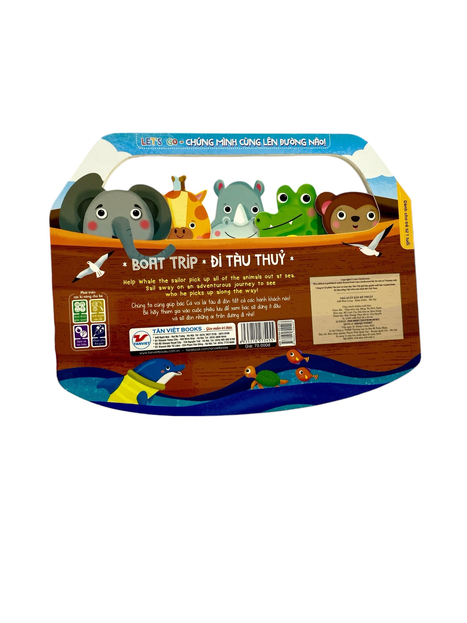 let's go - chúng mình cùng lên đường nào - đi tàu thủy (tái bản) - Ảnh 6