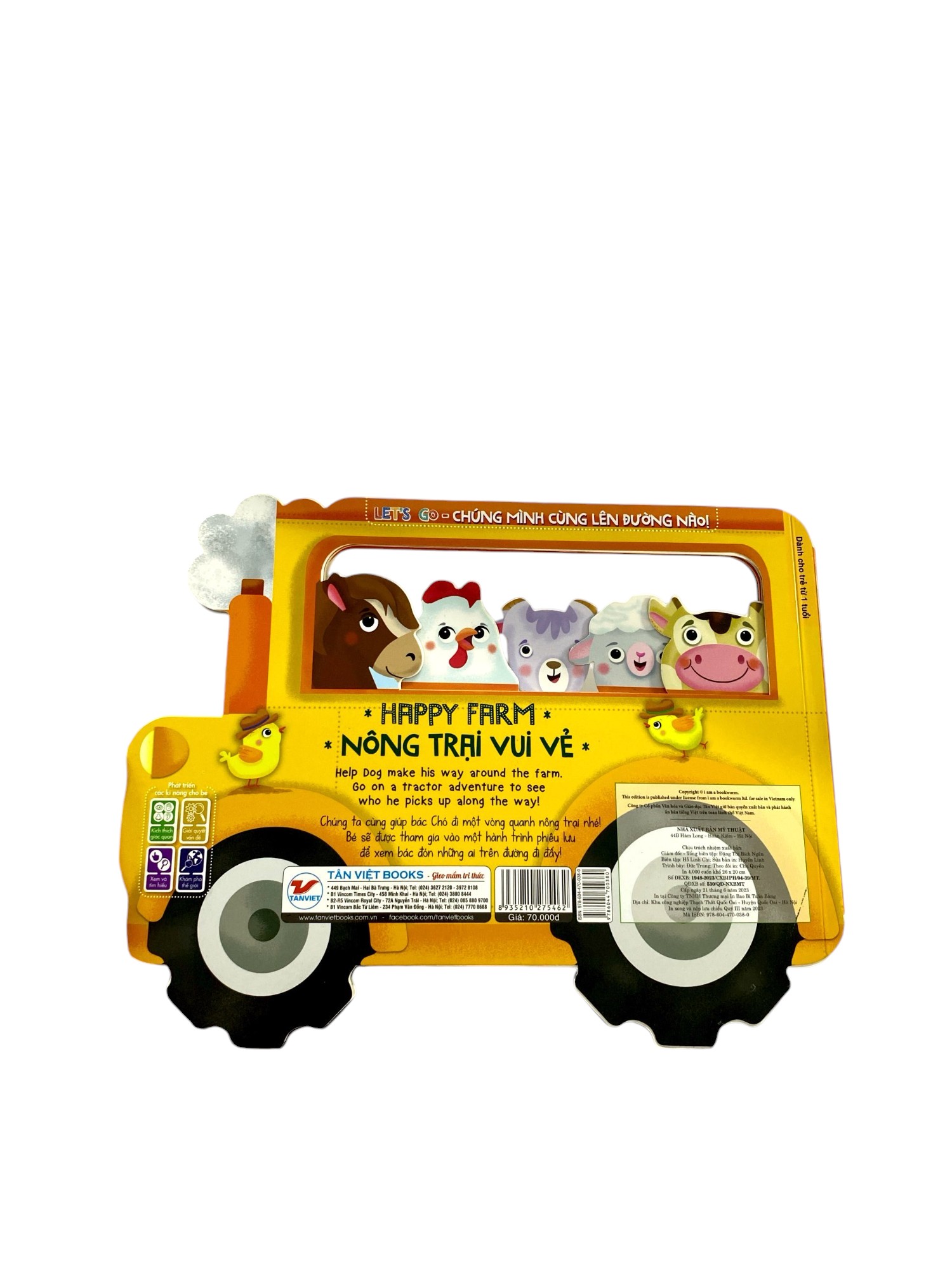 let's go - chúng mình cùng lên đường nào - nông trại vui vẻ (tái bản) - Ảnh 5