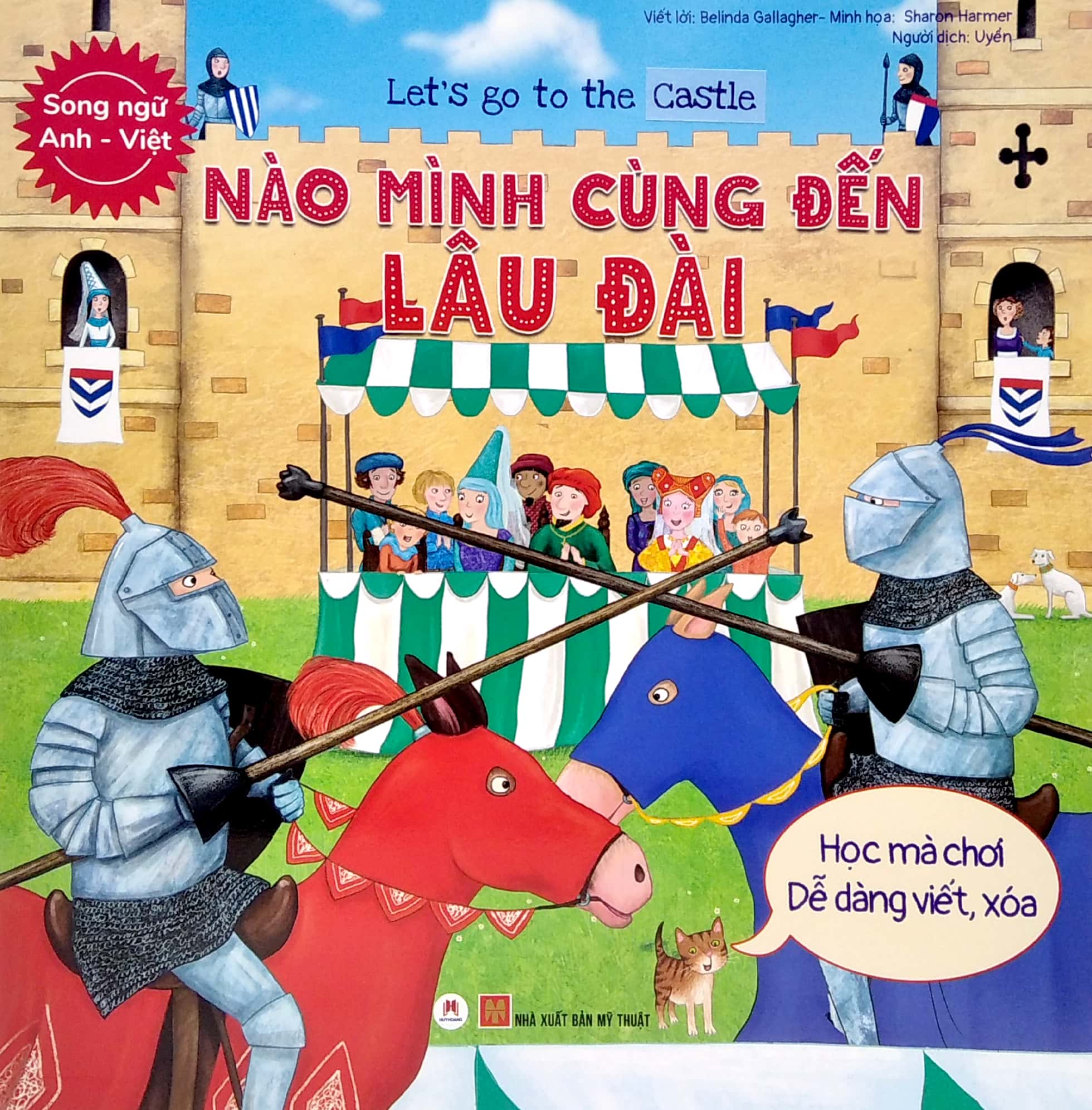 letℹs go to the catsle - nào mình cùng đến lâu đài (song ngữ anh - việt) - Ảnh 2