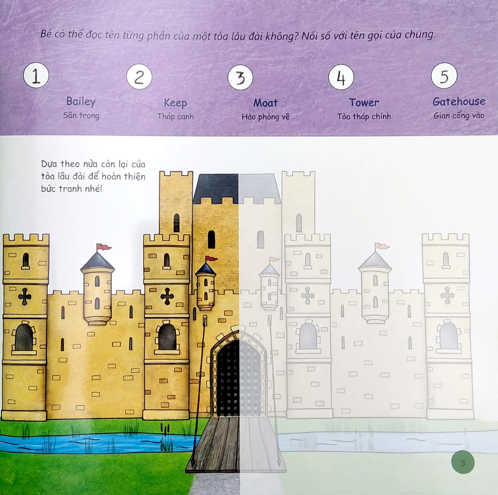 letℹs go to the catsle - nào mình cùng đến lâu đài (song ngữ anh - việt) - Ảnh 5