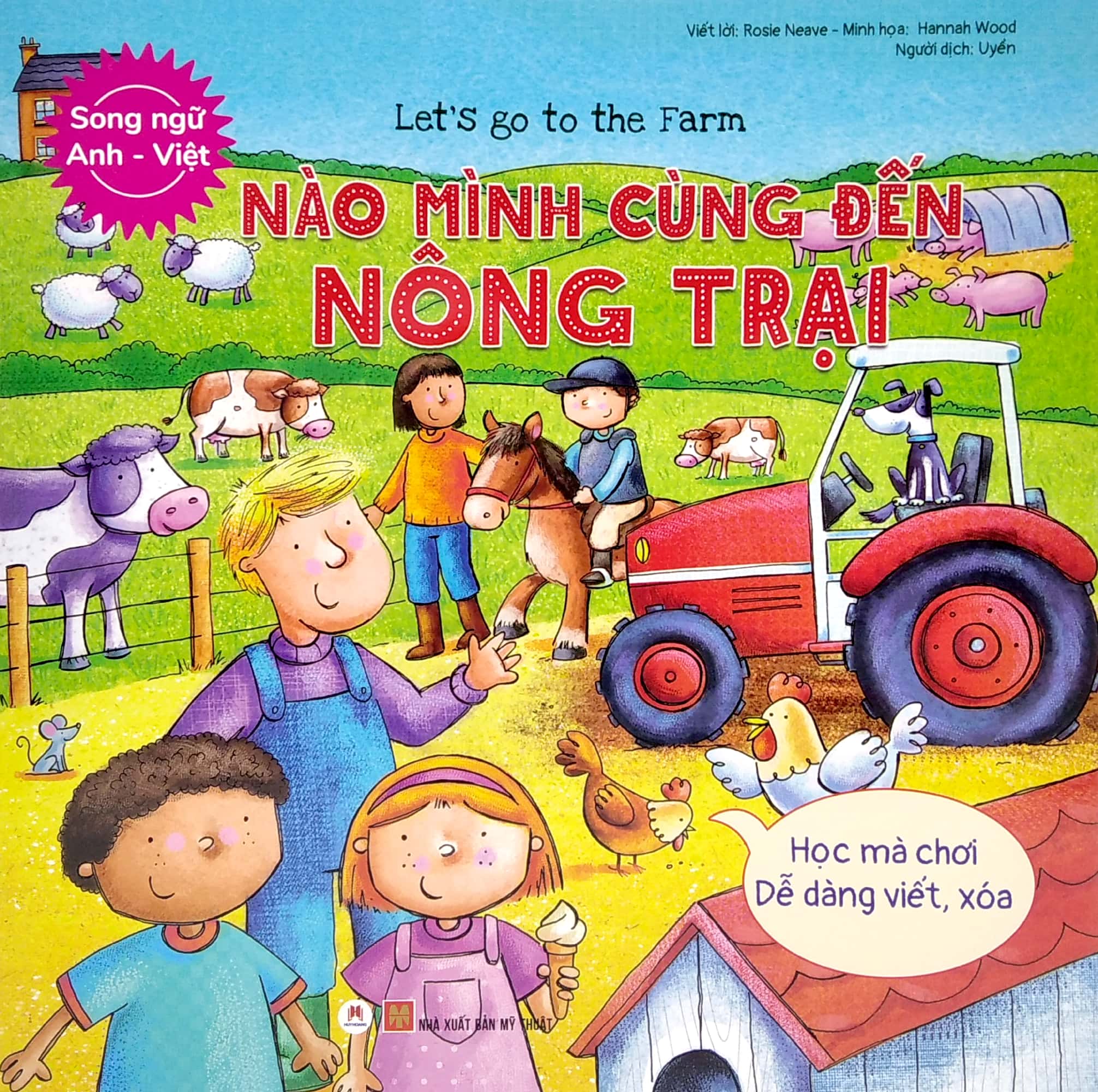 letℹs go to the farm - nào mình cùng đến nông trại (song ngữ anh - việt) - Ảnh 2