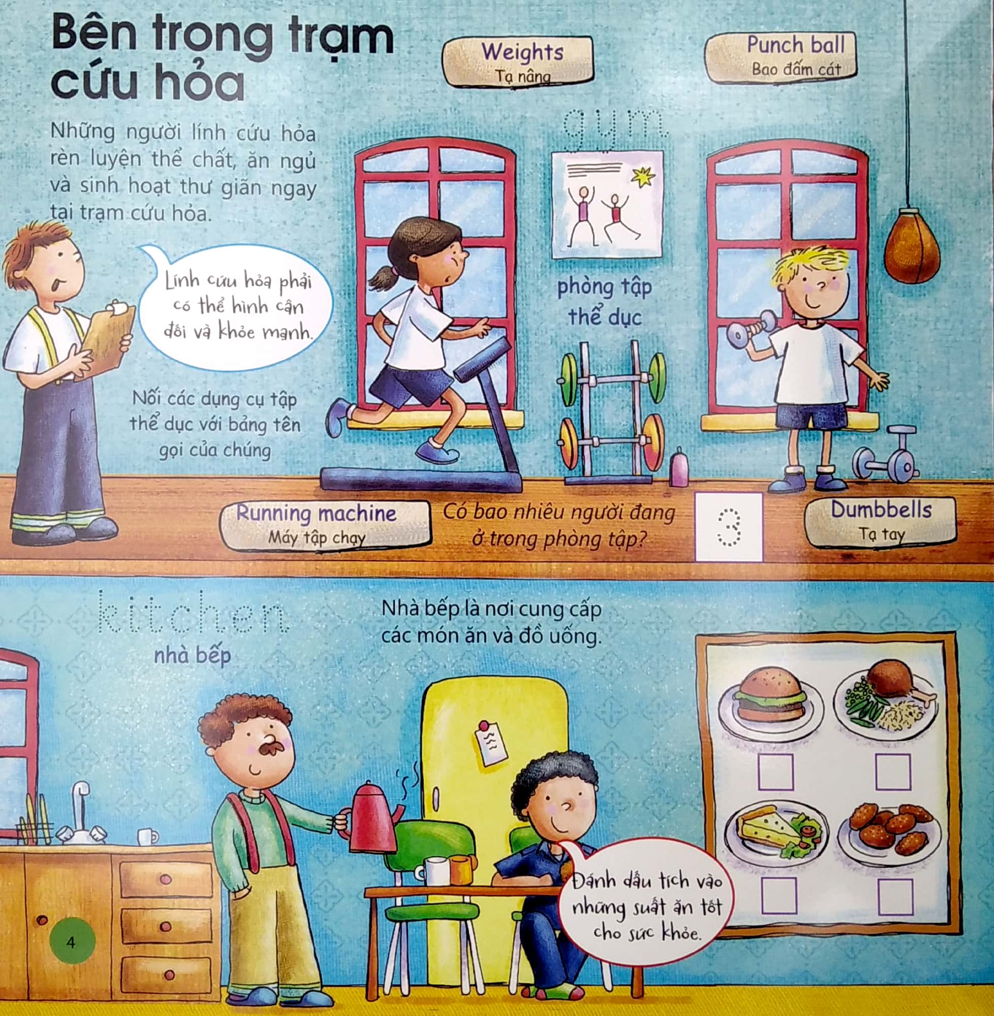 letℹs go to the fire station - nào mình cùng đến trạm cứu hỏa (song ngữ anh - việt) - Ảnh 5