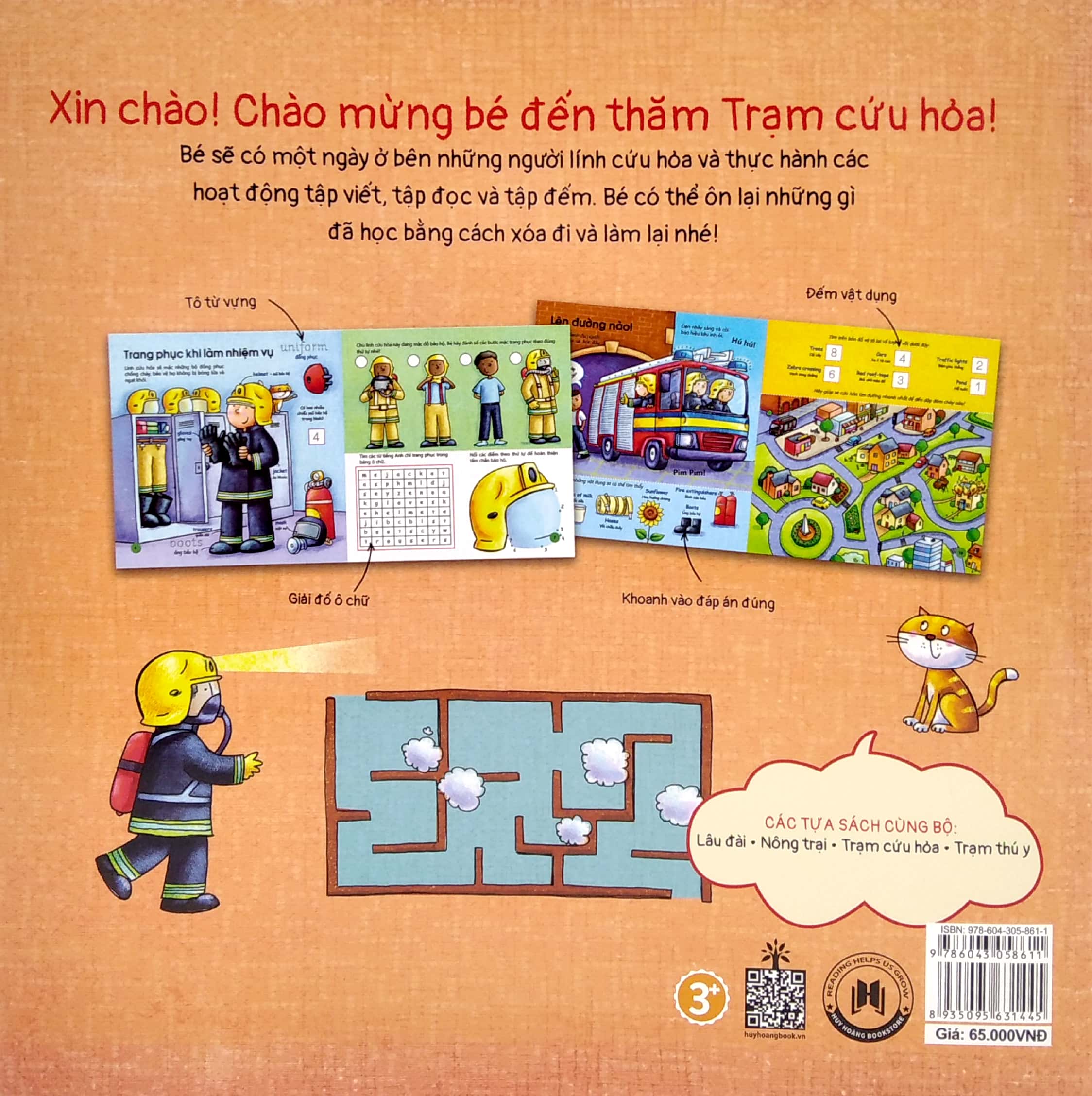 letℹs go to the fire station - nào mình cùng đến trạm cứu hỏa (song ngữ anh - việt) - Ảnh 6