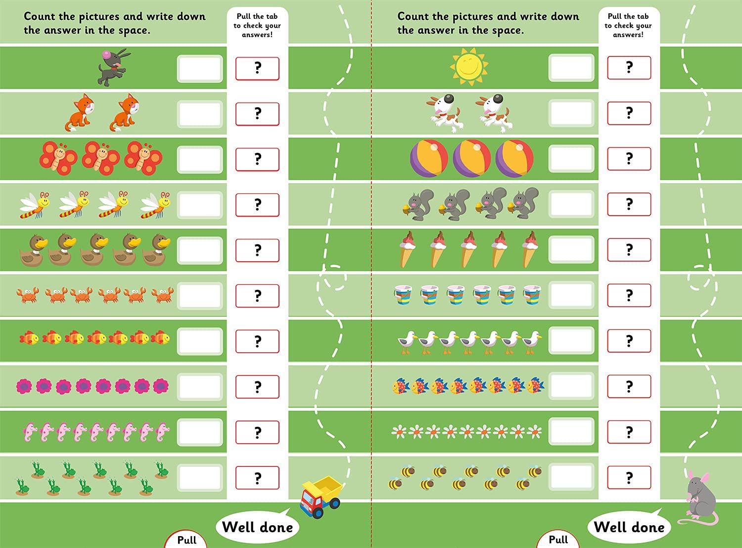 let's learn math counting pull the tabs (i can do it!) - Ảnh 4