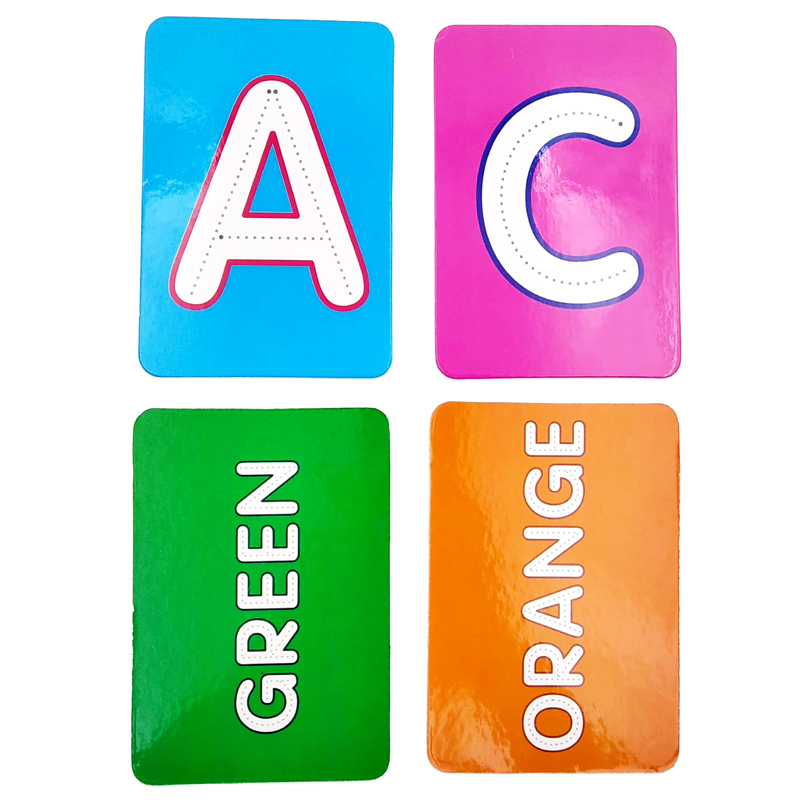 let's write mini flash crads - abc upper case & colours - Ảnh 3