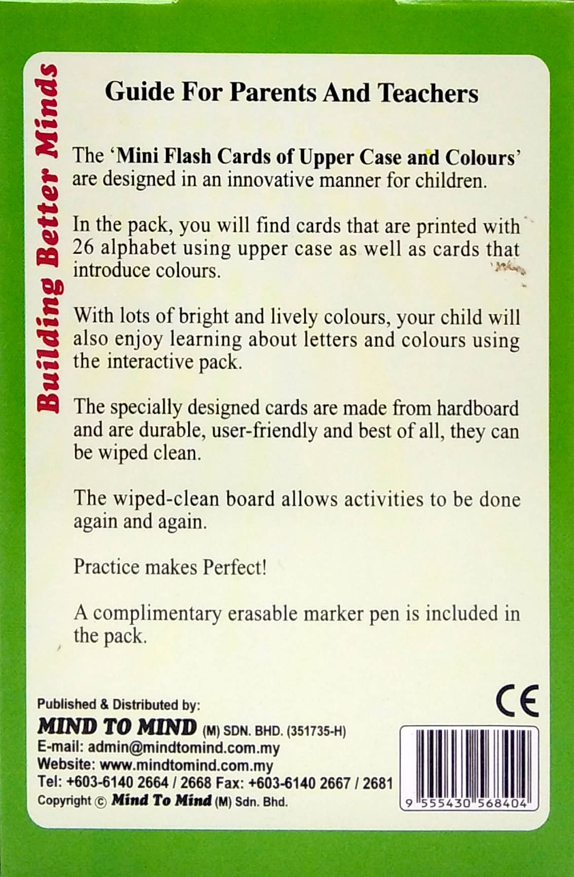 let's write mini flash crads - abc upper case & colours - Ảnh 6