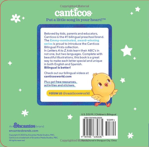 letters a to z: canticos bilingual firsts - Ảnh 11