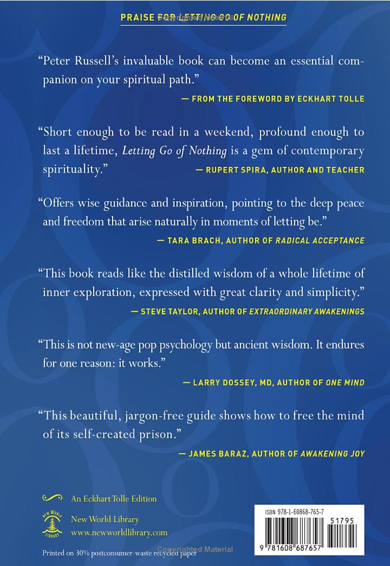 letting go of nothing: relax your mind and discover the wonder of your true nature (an eckhart tolle edition) - Ảnh 11