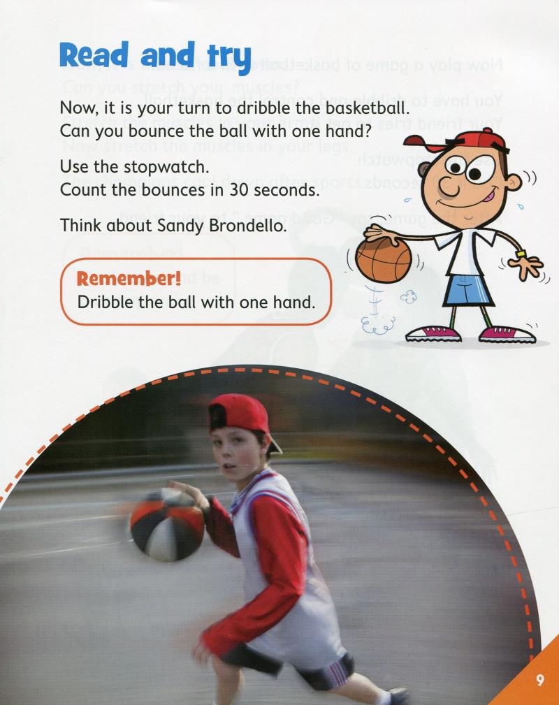 level 3: sport with trainer tim clil ame (pearson english kids readers) - Ảnh 3