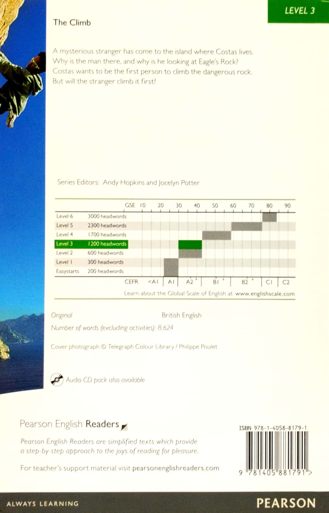 level 3: the climb book and mp3 pack (pearson english graded readers) - Ảnh 8